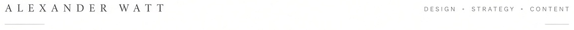 Minimal Clean letterhead sample